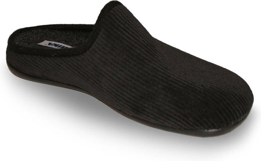 Romika Comfy Cord Slipper Men ZWART