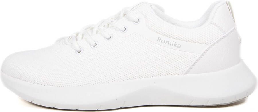 Romika Curved Sole Laced Sneaker Women WIT