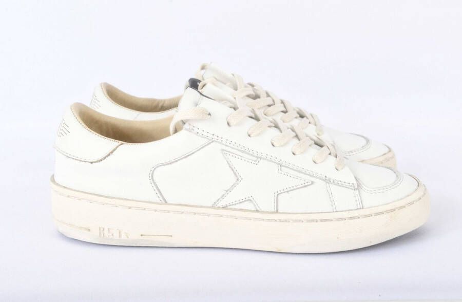 Rossati Model 4005 Dames Sneakers Wit Ster