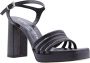 Rotta Elegante High Heel Sandalen Black Dames - Thumbnail 13