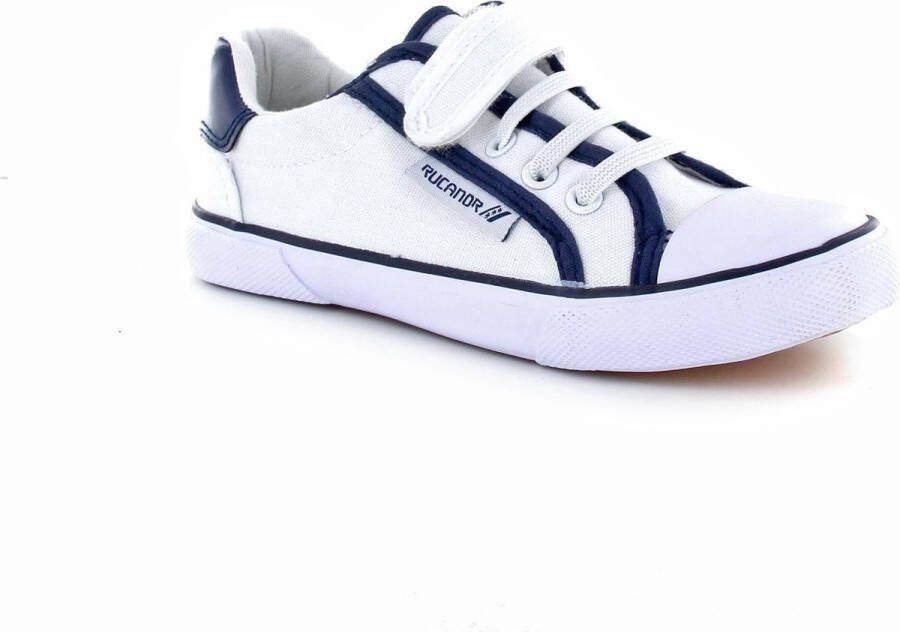 Rucanor gymschoenen wit donkerblauw kids