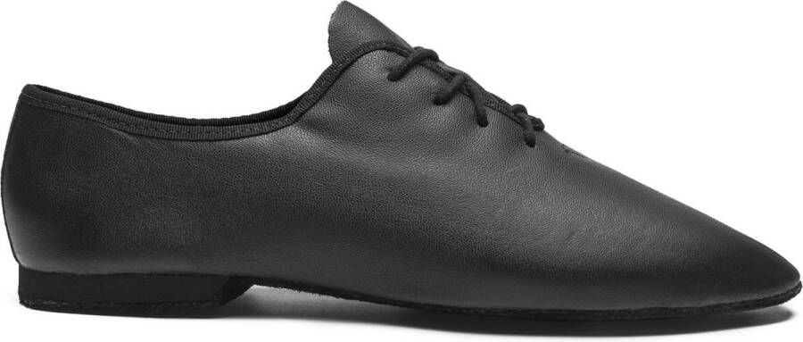 Rumpf 1260 Jazz Schoenen Jazzschoenen Zwart Leer Volledige Zool Suede Salsa & Latin Dansschoenen 39 )