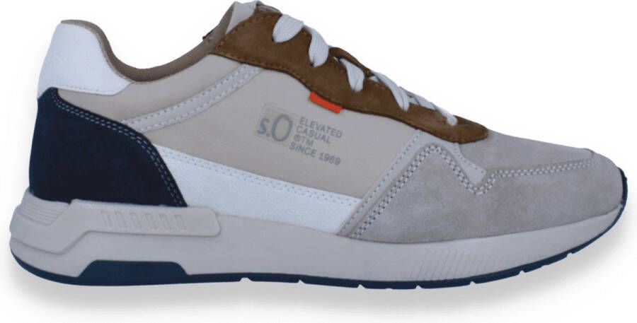 S. Oliver S.Oliver Heren Sneaker Taupe