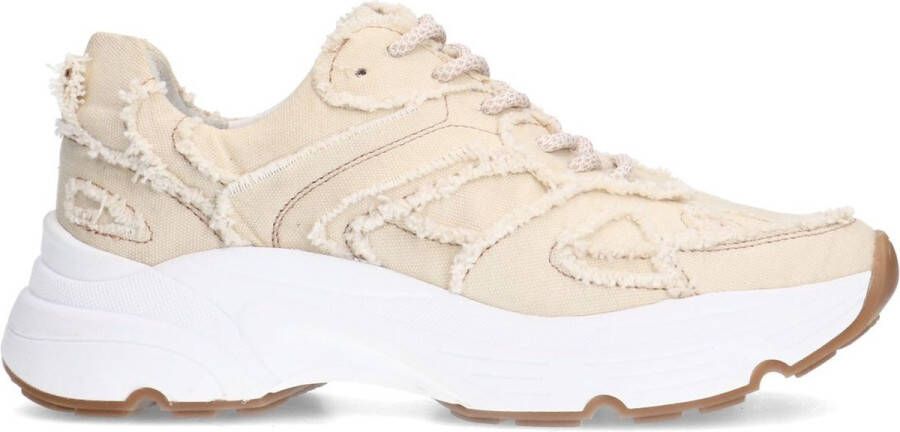 Sacha Dames Beige denim sneakers