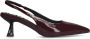 Sacha Dames Bordeaux lak slingback pumps - Thumbnail 2