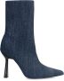 Sacha Dames Denim sock boots met trechterhak - Thumbnail 2