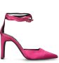 Sacha Dames Roze satijnen pumps met enkelbandje - Thumbnail 2