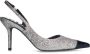 Sacha Dames Zilveren glitter slingback pumps - Thumbnail 2