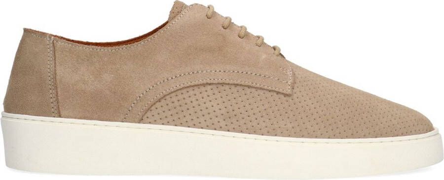 Sacha Heren Beige suède veterschoenen - Foto 1