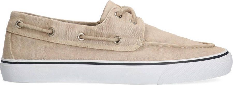 Sacha Heren Beige veterschoenen met touw details