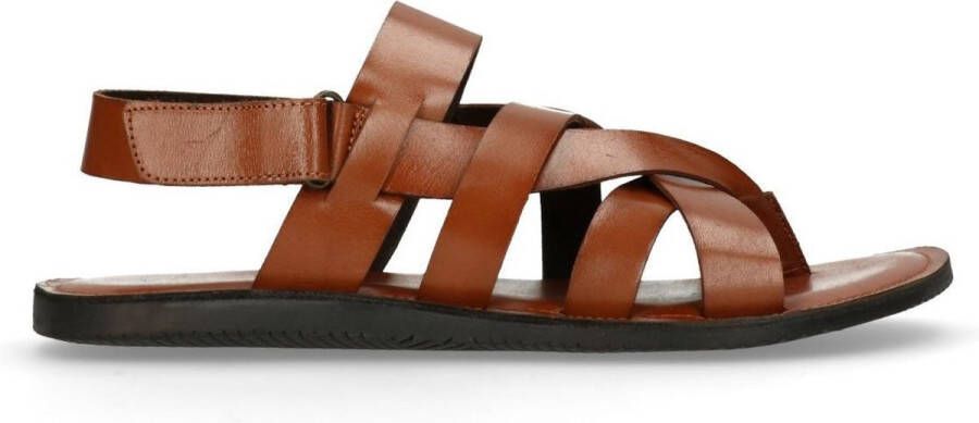 Heren sandalen leer sale