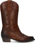 Sacha Heren Cognac leren western boots - Thumbnail 1