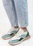 Sacha Heren Groene leren sneakers met suède details - Thumbnail 2