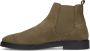 Sacha Heren Khaki suède chelsea boots - Thumbnail 2