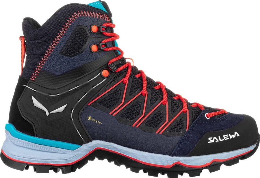 Salewa Women's Mountain Trainer Lite Mid GTX Wandelschoenen zwart blauw