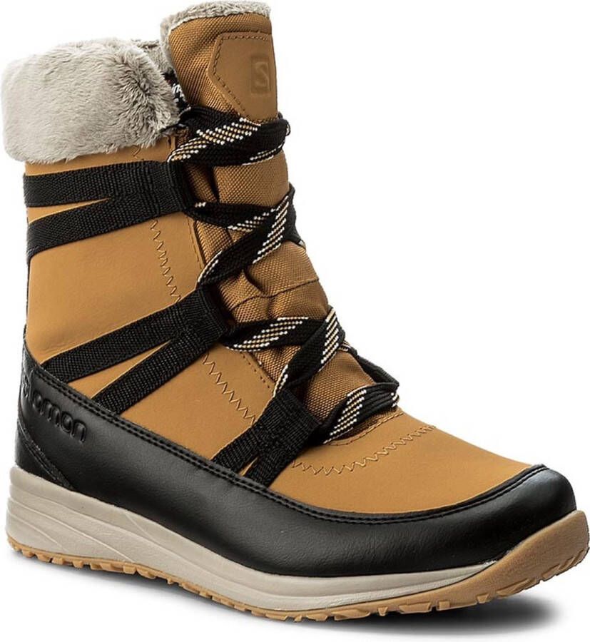 Salomon Dames Heika LTR Snowboots Camel Bruin - Foto 1