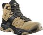 Salomon X ULTRA 4 MID GTX GORE-TEX Heren Wandelschoenen Trekking Schoenen Beige - Thumbnail 2