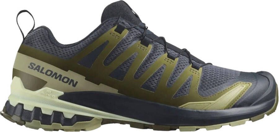 Salomon Navy Blauwe Sneakers Lichtgewicht Ontwerp Multicolor Heren