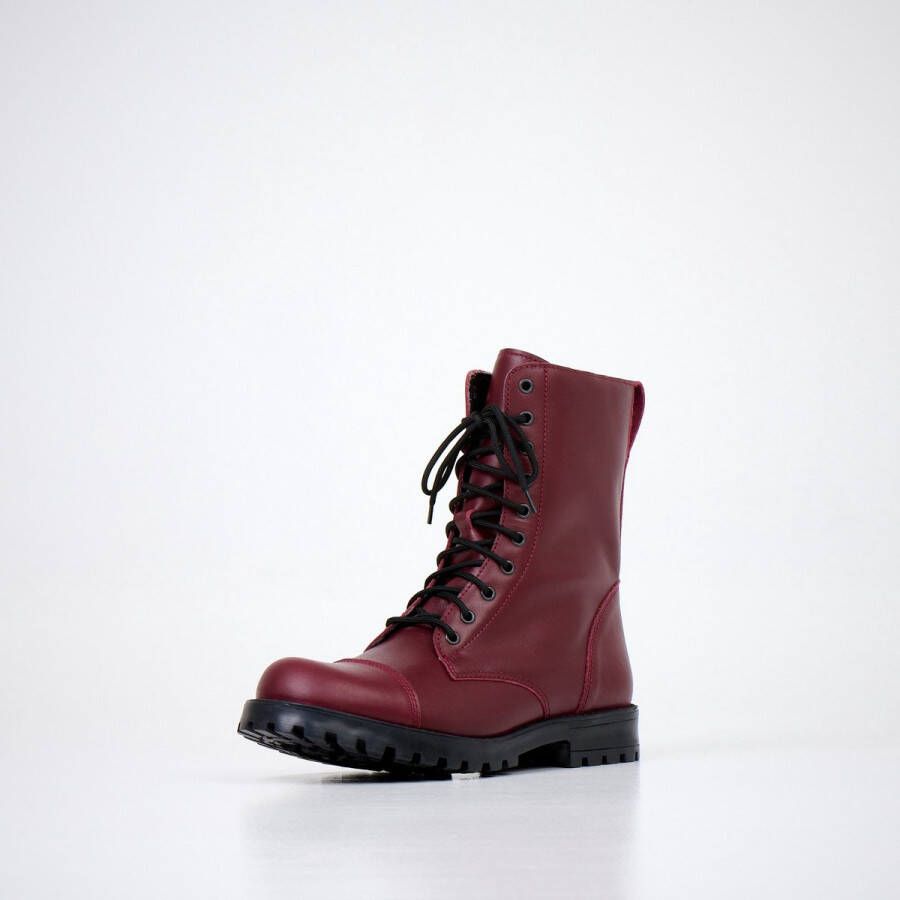 Samelin Burgundy Boots met Rits