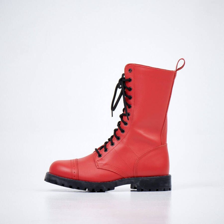 Samelin High Aviator Boots Rood