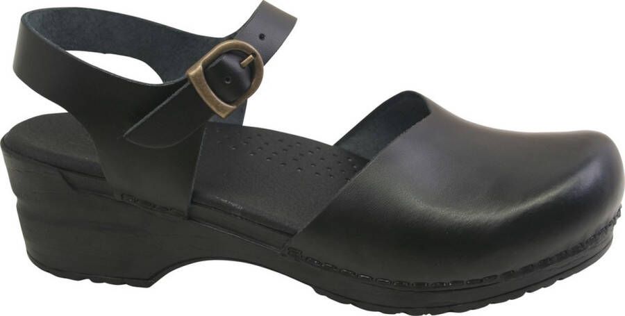 Sanita Comfortwear Sanita Clogs Damen Sandale Original-Sansi Sandal Black