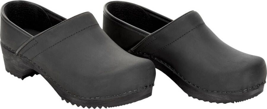 Sanita Comfortwear Sanita Damen Offener Clog Wood-Julie Closed Black