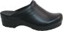 Sanita Damen Offener Clog Original-Sonja Pu Open Black - Thumbnail 2