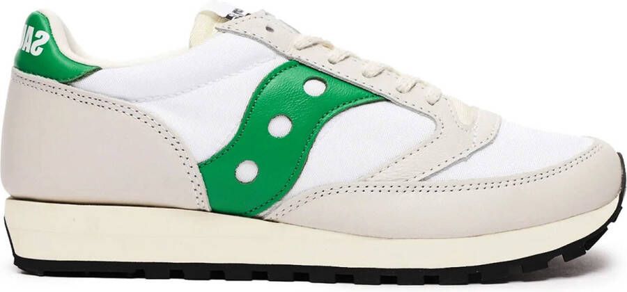 Saucony Jazz 81 Wit met Groene Sneakers