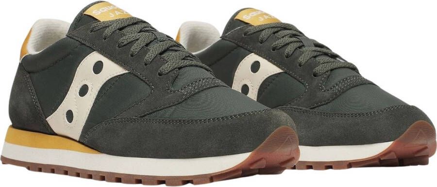 Saucony Jazz Original M Sneakers Suède Heren Groen