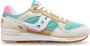 Saucony Unisex Sneakers Textiel Suède Rubber Zool Pink Heren - Thumbnail 4