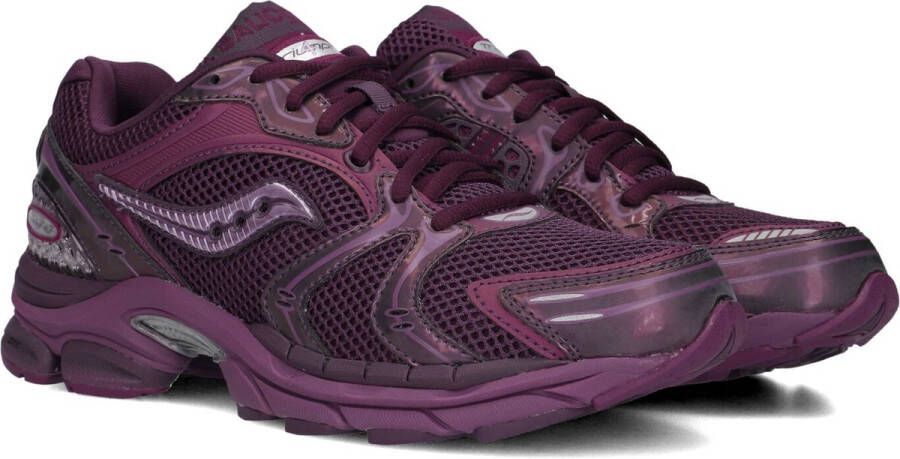 Saucony Progrid Triumph 4 Sneakers Suède Dames Paars