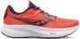 Saucony Ride 15 Dames Sportschoenen Hardlopen Weg oranje rood - Thumbnail 1