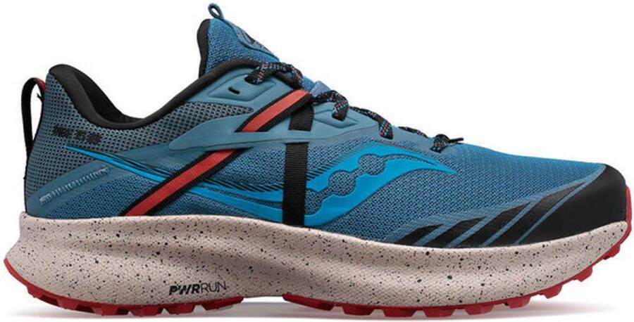 Saucony Ride 15 TR Heren Sportschoenen Hardlopen Weg donkerblauw