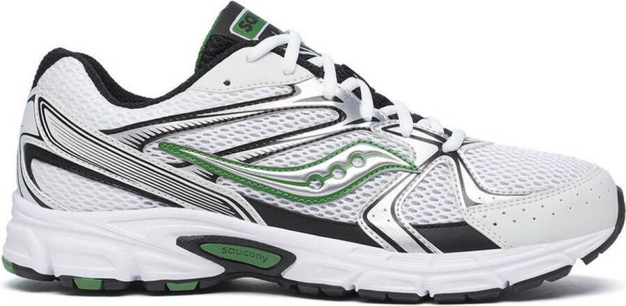 Saucony Ride Millennium Wit-Groene Sneaker