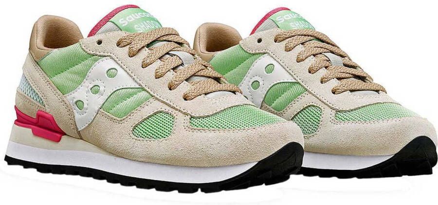 Saucony Shadow Original Lage sneakers Dames Beige