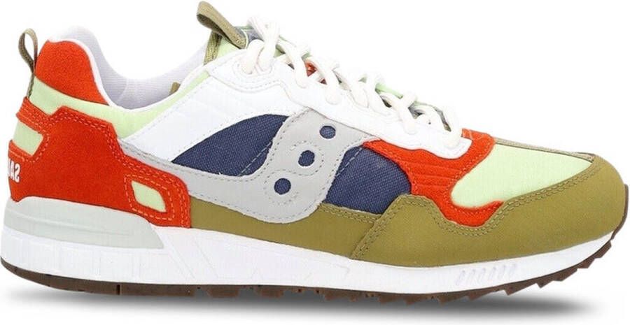 Saucony Sneakers Met Plateauzolen Met Bovenwerk Van Stof En Suede