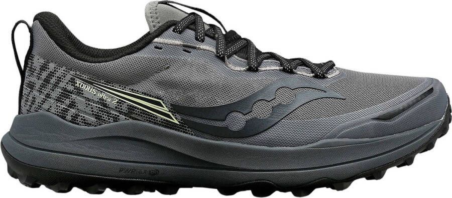 Saucony Xodus Ultra 2 Trailrunningschoenen Grijs 1 2 Man