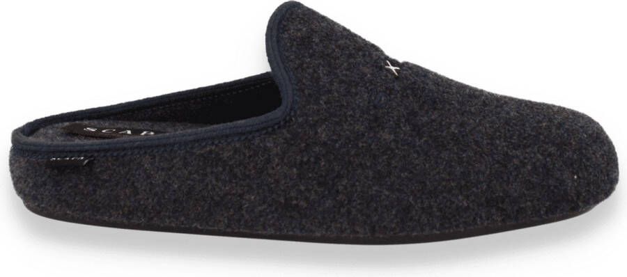 Scapa Heren Pantoffel Blauw