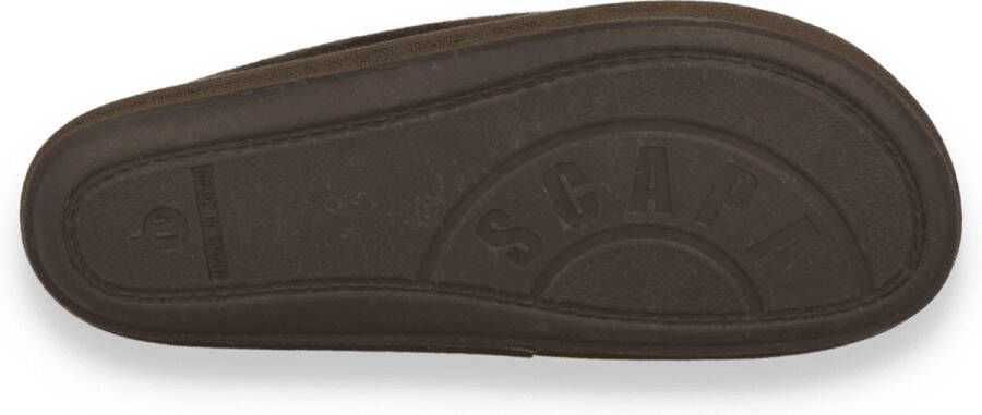 Scapa Heren Pantoffel Grijs GRAU