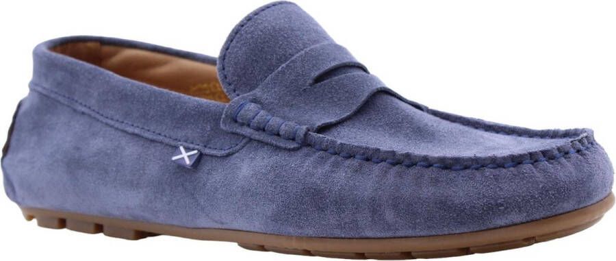 Scapa Emmen Mocassin Stijlvol en Comfortabel Blue Dames