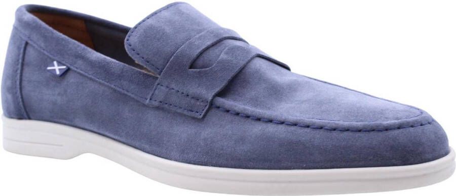 Scapa Emmen Mocassin Stijlvol en Comfortabel Blue Dames