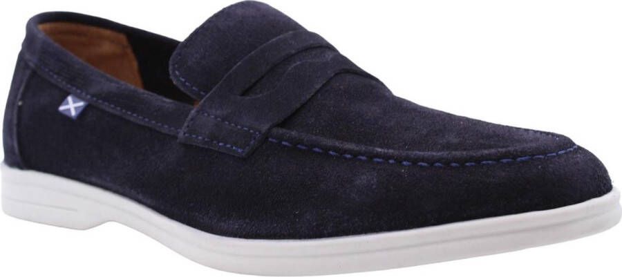 Scapa Elegant Moerdijk Moccasin Loafers Blue Heren