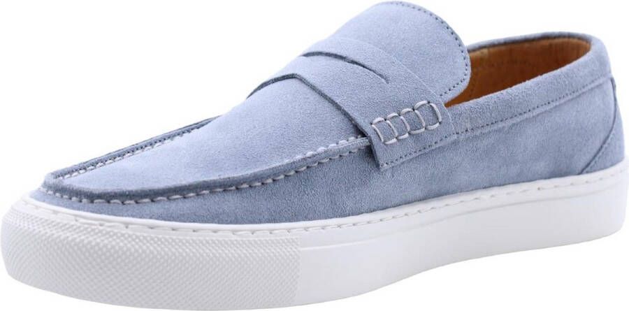 Scapa Stijlvolle Panama Loafers voor Mannen Blue Heren