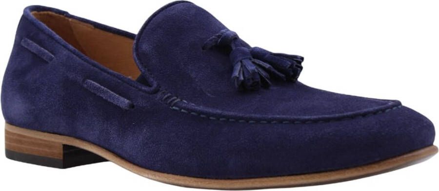 Scapa Stijlvolle Panama Loafers voor Mannen Blue Heren