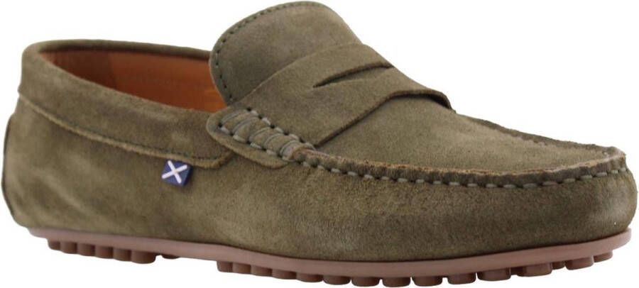 Scapa Mocassin Schoenen Green Heren