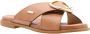 Scapa Stijlvolle Heeled Mules Brown Dames - Thumbnail 1