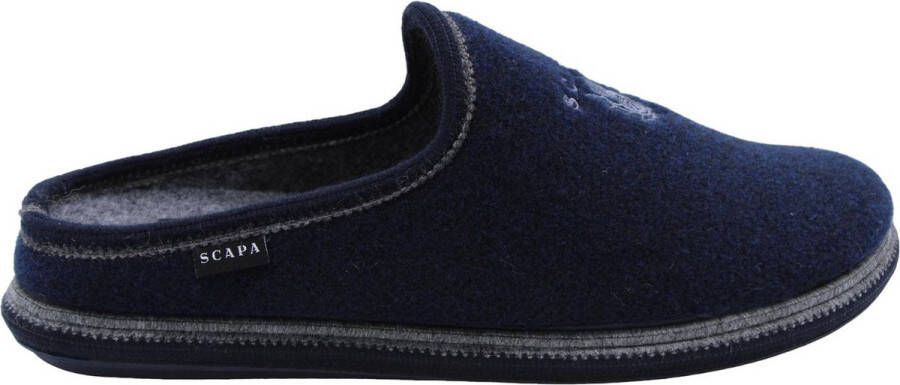 Scapa Pantoffel Blauw