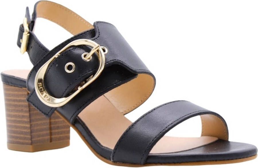 Scapa Elegante Sandalen voor Vrouwen Black Dames