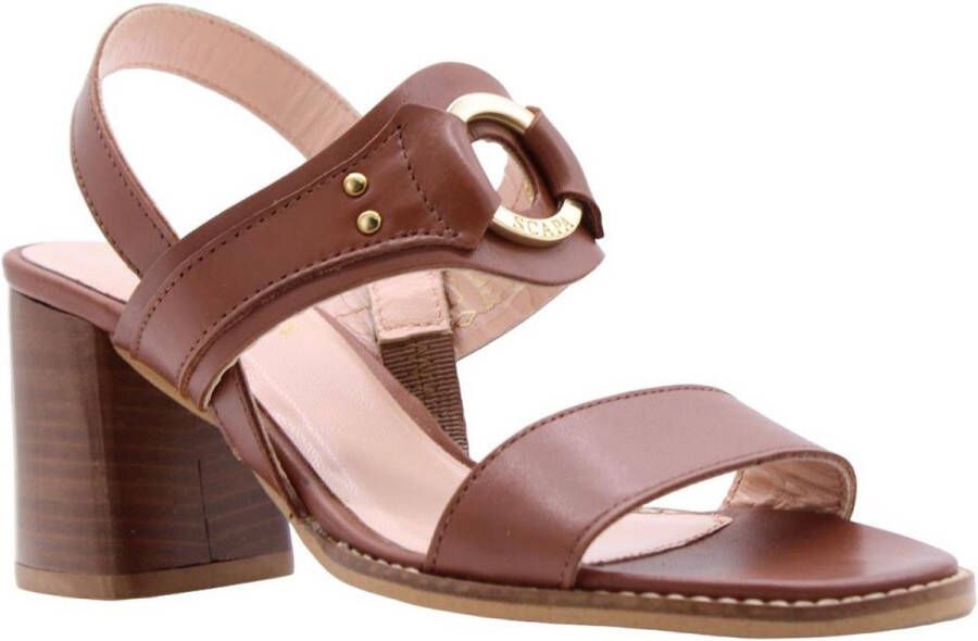 Scapa Elegant High Heel Sandals Brown Dames