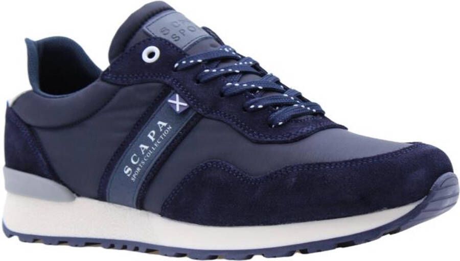 Scapa Moderne Sneaker voor Mannen Blue Heren